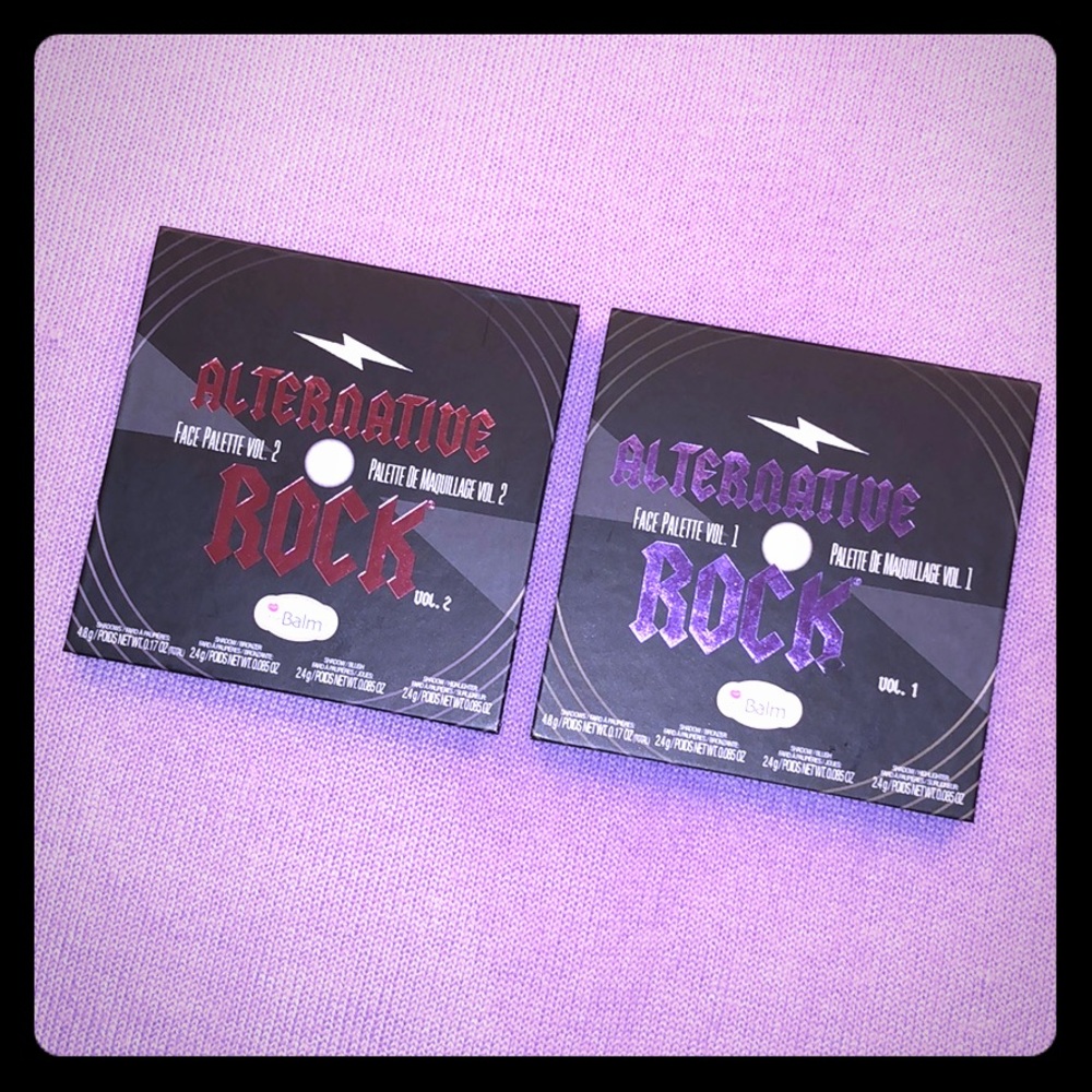 The Balm Vol. 1 & Vol. 2 Alternative Rock Palettes